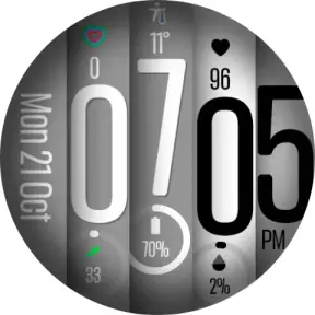 Stretch Fall - Watch face screenshot 8