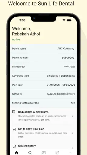 Sun Life Dental (U.S.) screenshot 1