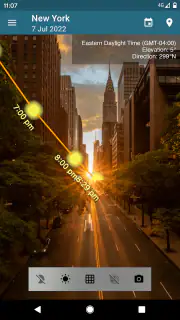 Sun Position, Sunrise/set PRO screenshot 1