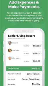 SupportPay: Split Expenses screenshot