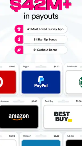 Survey Pop: Make money fast! screenshot 1