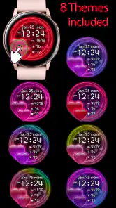 Sweet Hearts Watch Face screenshot