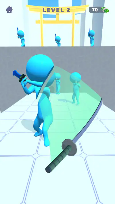 Sword Play! Ninja Slice Runner screenshot 1