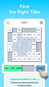 Syllatiles - Word Puzzle Game screenshot