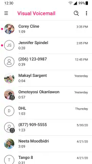 T-Mobile Visual Voicemail screenshot 2