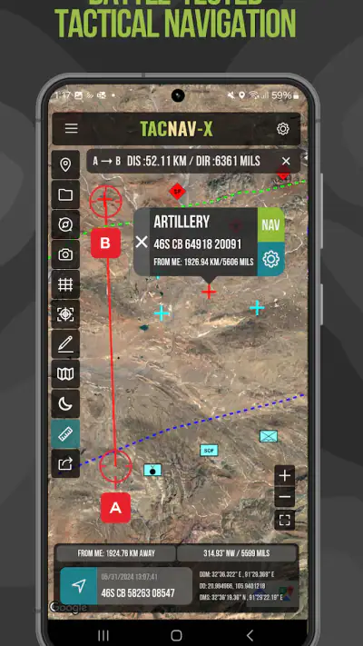 Tactical NAV screenshot 1