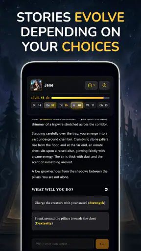 Tales RPG: AI Text Adventure screenshot 1