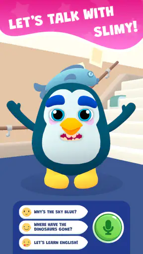 Talk to me Slimy: Talking Pet screenshot 1