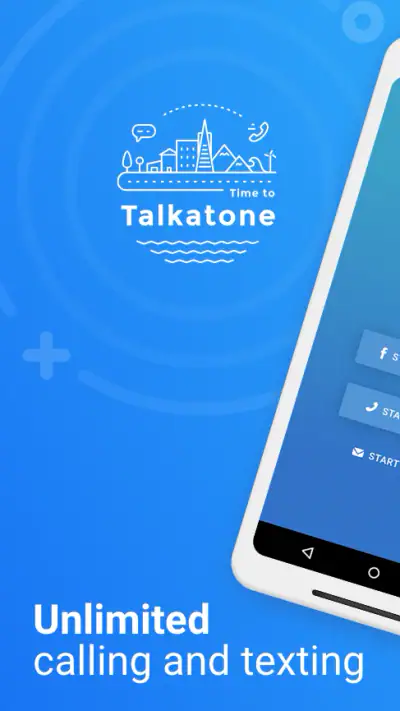 Talkatone: Texting & Calling screenshot 1