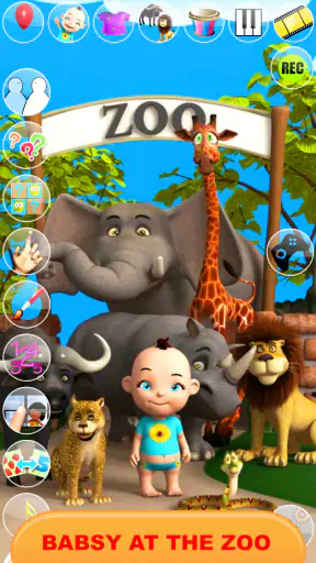 Talking Baby Babsy At The Zoo screenshot 1