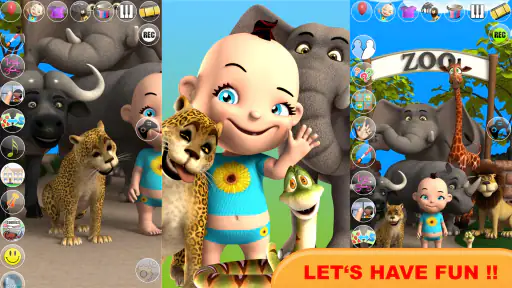 Talking Baby Babsy At The Zoo screenshot