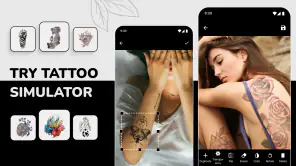 Tattoo Simulator Tattoo Maker screenshot 1