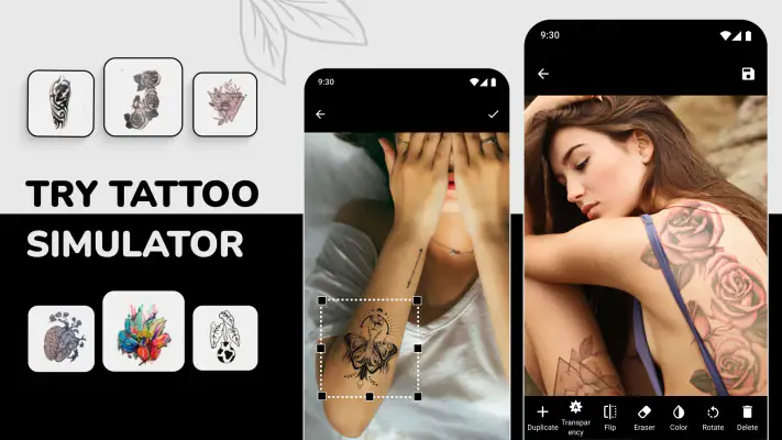 Tattoo Simulator Tattoo Maker screenshot 1