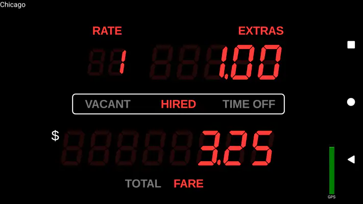 Taximeter screenshot 1