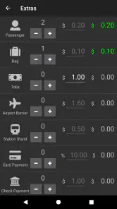 Taximeter screenshot