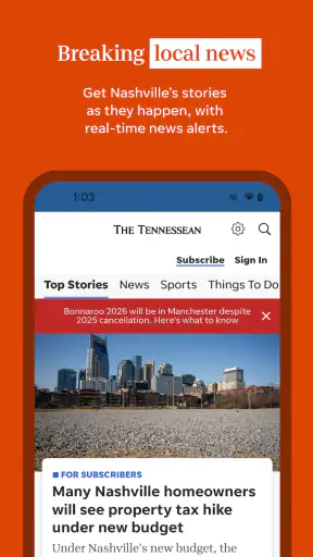Tennessean: News & eNewspaper screenshot 1