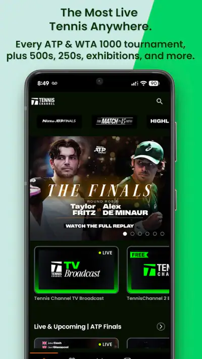 Tennis Channel screenshot 1