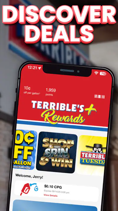 Terrible's+ Rewards screenshot 1