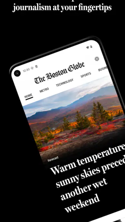 The Boston Globe screenshot 1