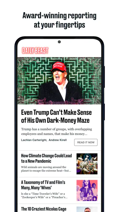 The Daily Beast screenshot 1