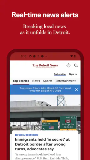 The Detroit News: Local News screenshot 1