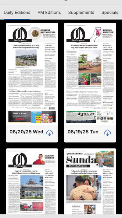 The Oregonian screenshot 1