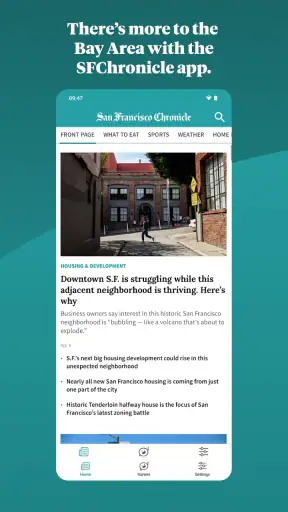 The San Francisco Chronicle screenshot 1