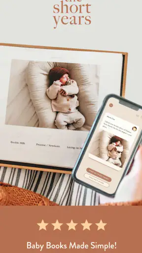 The Short Years Baby Book screenshot 1
