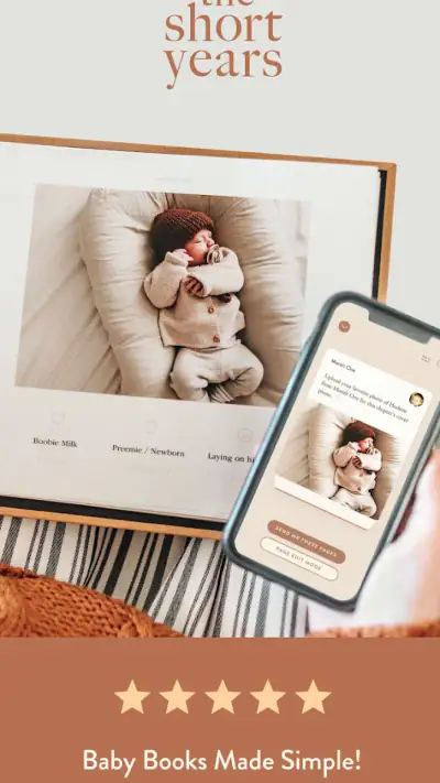 The Short Years Baby Book screenshot 1