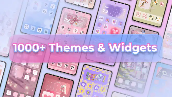 Themes: Widgets & Icon Changer screenshot 1