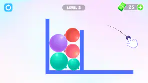 Thorn And Balloons: Bounce pop screenshot 1