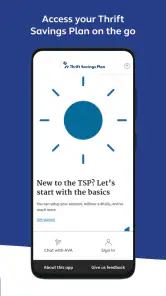 Thrift Savings Plan screenshot