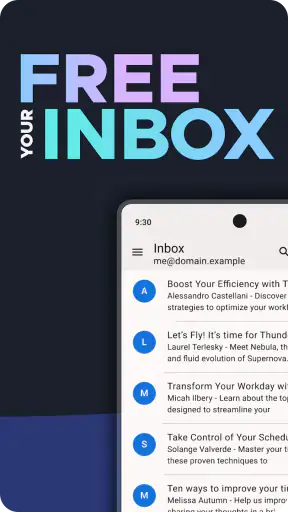 Thunderbird: Free Your Inbox screenshot 1