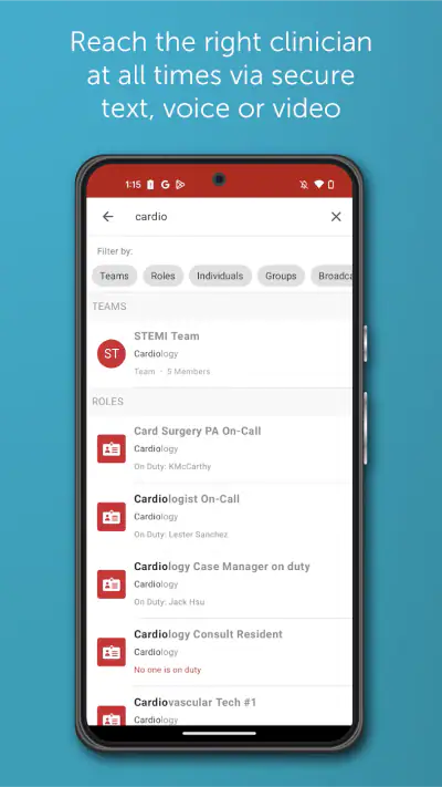 TigerConnect screenshot 1