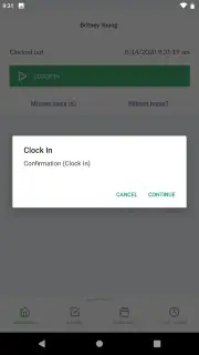 TimeClock Plus Clock screenshot 2