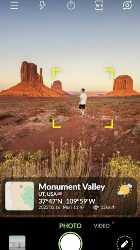 Timestamp Camera, Auto GPS Cam screenshot 1