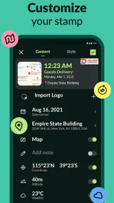 Timestamp Camera, Auto GPS Cam screenshot