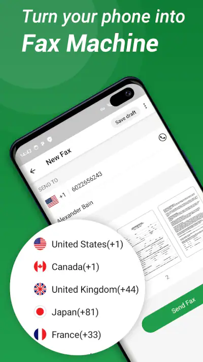 Tiny Fax - Send Fax from Phone screenshot 1