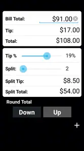 Tip Calculator screenshot