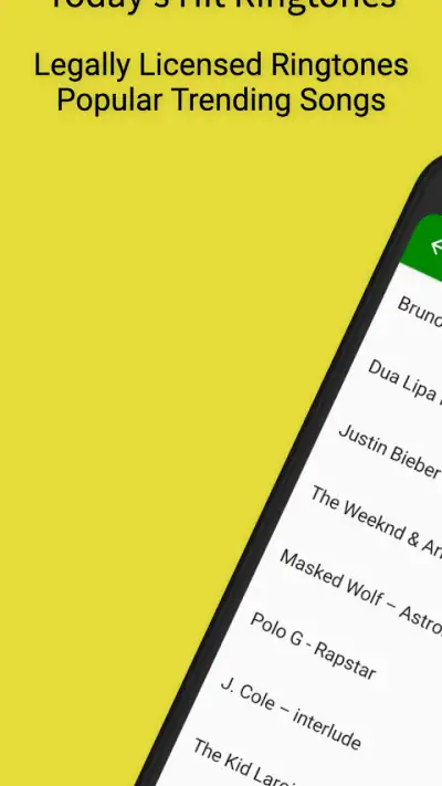 Today's Hit Music Ringtones screenshot 1
