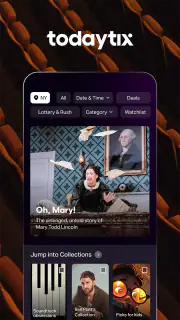 TodayTix – Theatre Tickets screenshot 1