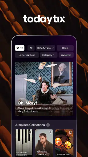 TodayTix – Theatre Tickets screenshot 1