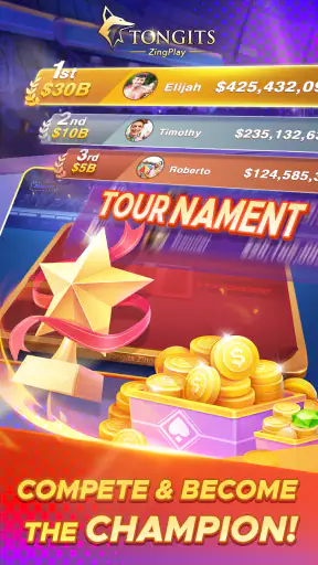Tongits Zingplay - Card Game screenshot 1
