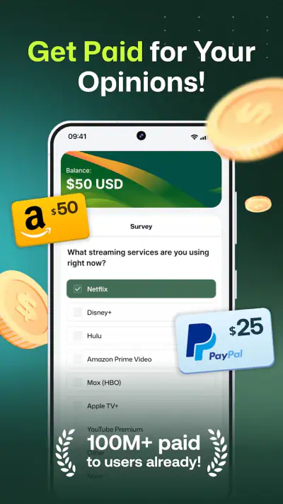 TopSurveys: Paid Surveys App screenshot 1