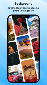 Touch Lock Screen Touch Photo screenshot