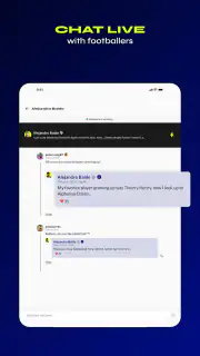 TR - Chat with Football Stars screenshot 8