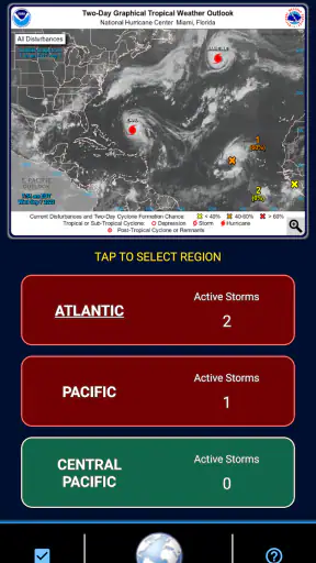 Track-It Hurricane Tracker screenshot 1