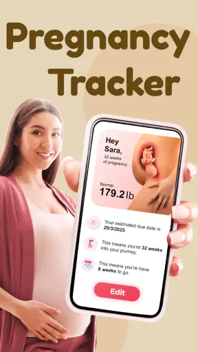 Track pregnancy & baby growth screenshot 1