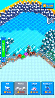 Train Miner: Idle Railway Game screenshot 4