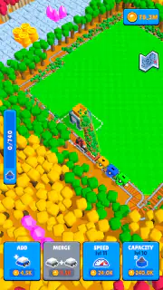 Train Miner: Idle Railway Game screenshot 7